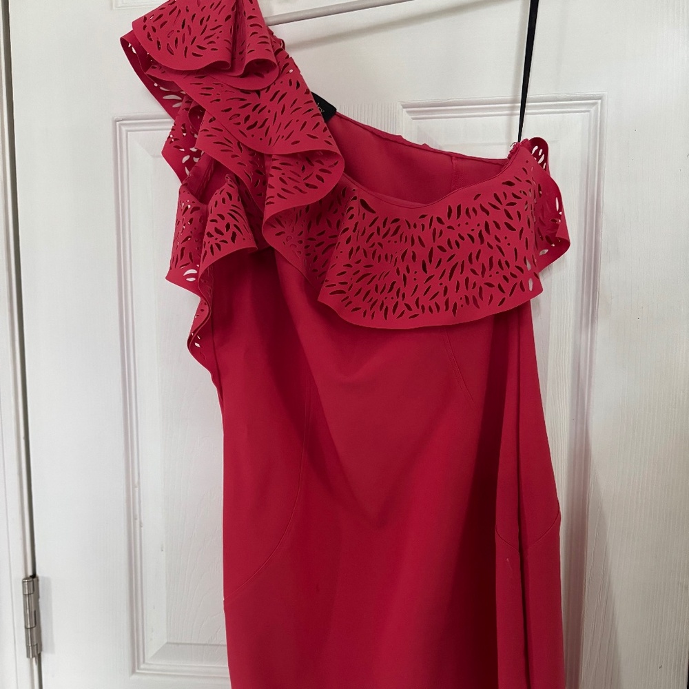 Laundry Coral Pink Cocktail Dress
